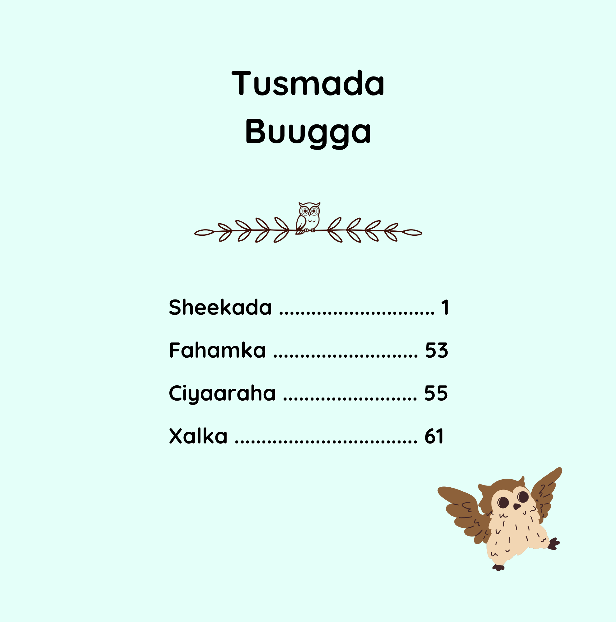 The Owl - Guumayska Paperback (new version) - Image 3
