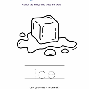 Free Downloadable Colouring Page – Letter I!