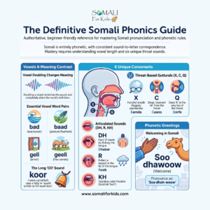 SFK Somali phonics guide infographic and sheet - Free Download